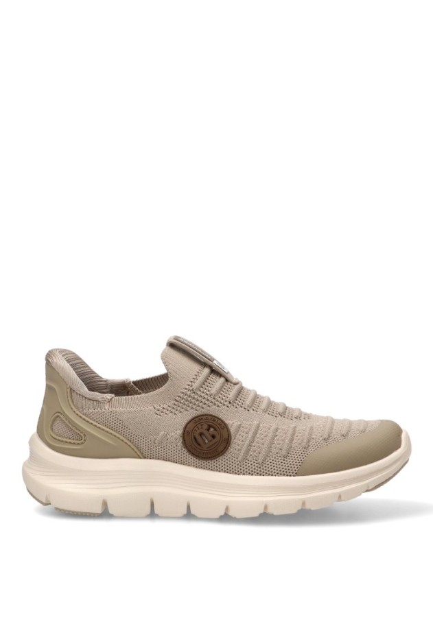 Deportivo beige de mujer AMARPIES AMW31015