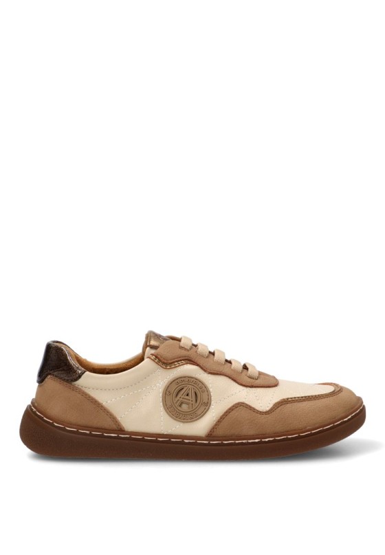 Deportivo respetuoso AMARPIES AJC31151 para mujer color taupe