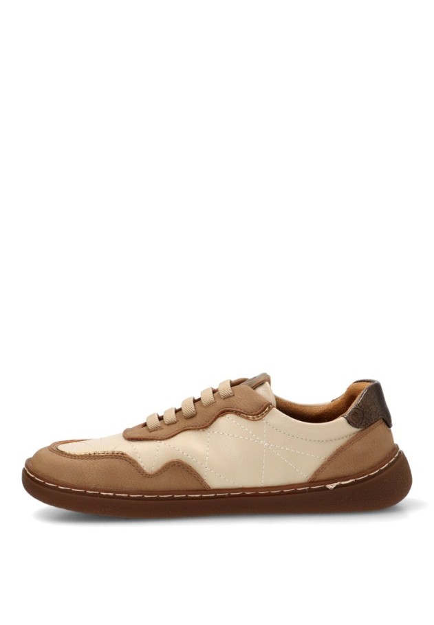 Deportivo respetuoso AMARPIES AJC31151 para mujer color taupe