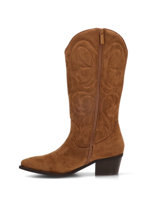 Bota campera con tacón medio de mujer ETIKA 110570
