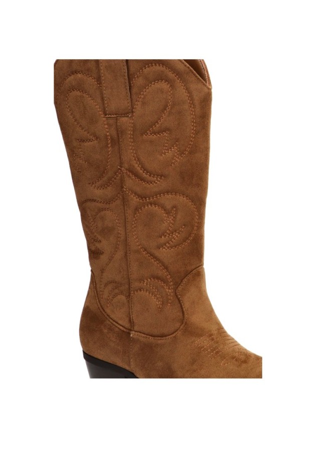 Bota campera con tacón medio de mujer ETIKA 110570