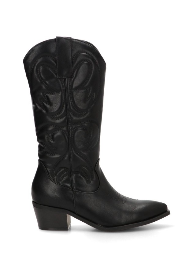 Bota campera con tacón medio de mujer ETIKA 110570