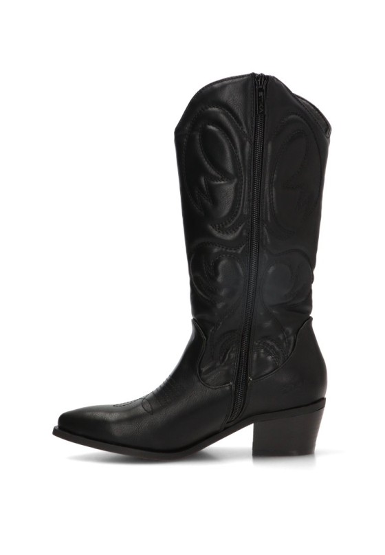 Bota campera con tacón medio de mujer ETIKA 110570