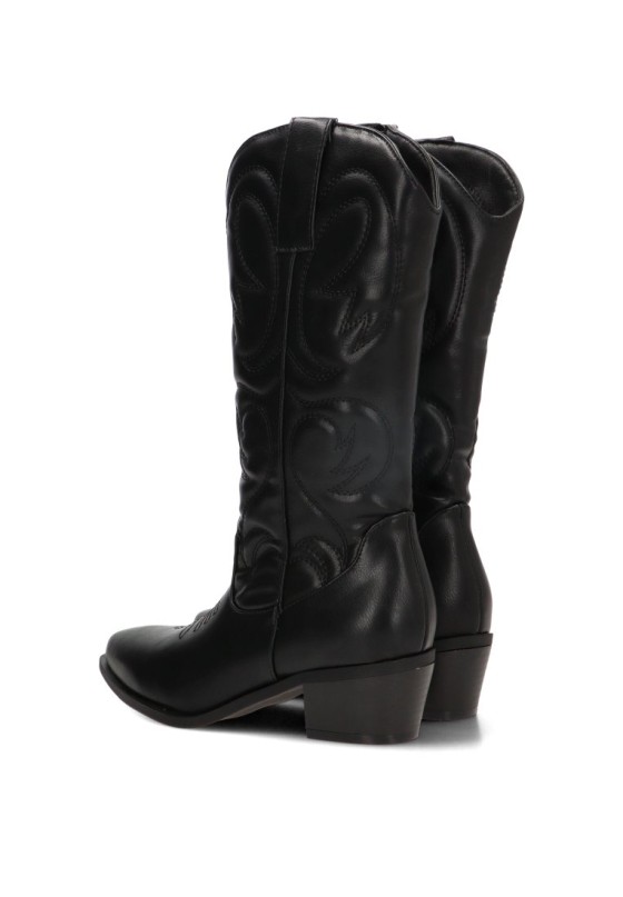 Bota campera con tacón medio de mujer ETIKA 110570
