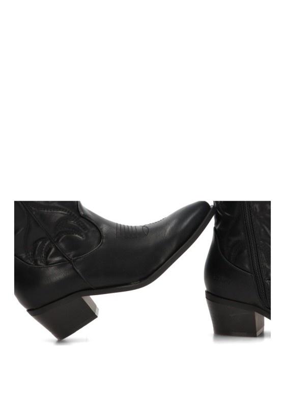 Bota campera con tacón medio de mujer ETIKA 110570