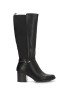 Bota de mujer ARMONY 30049 negra de material sintético, tacón medio