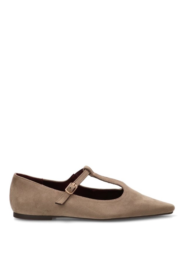Bailarina taupe de mujer ISTERIA 1270