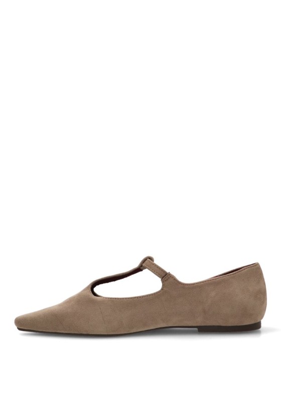 Bailarina taupe de mujer ISTERIA 1270