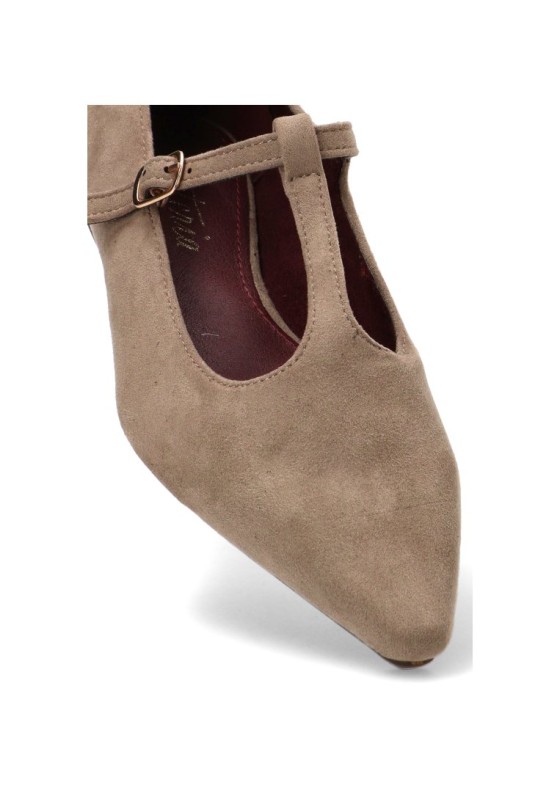 Bailarina taupe de mujer ISTERIA 1270