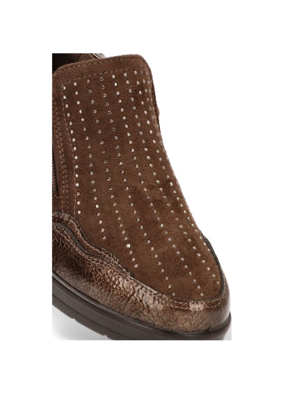 Zapato bronce de mujer AMARPIES AMD29385