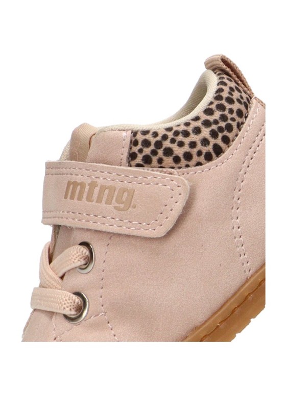 Botín barefoot de niña Mustang Kids 49305 nude con velcro