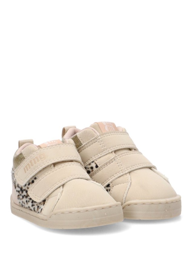 Deportivo beige de niña Mustang Kids 49068