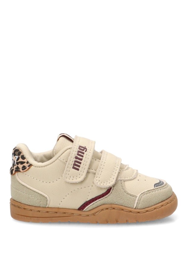 Deportivo beige de niña Mustang Kids 49092