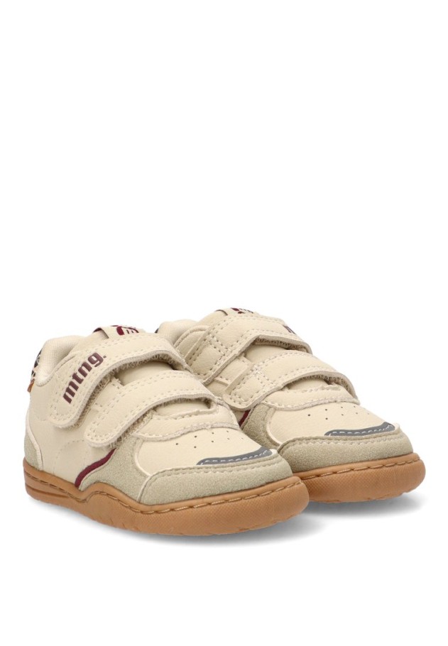 Deportivo beige de niña Mustang Kids 49092