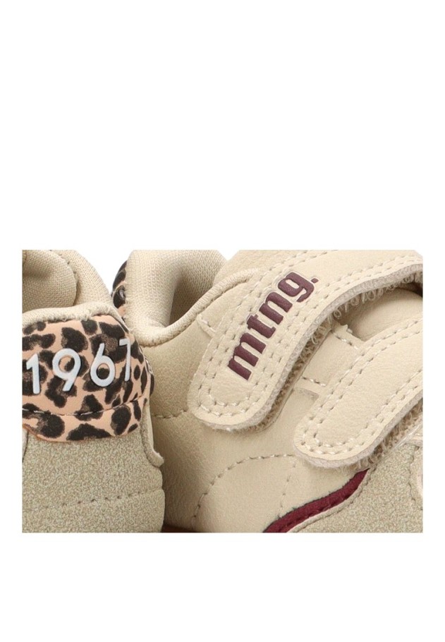 Deportivo beige de niña Mustang Kids 49092