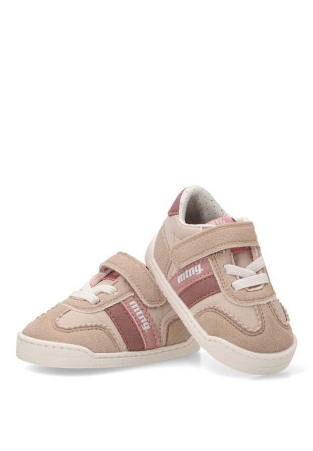 Deportivo nude estilo barefoot con suela plana para niña Mustang Kids 49060