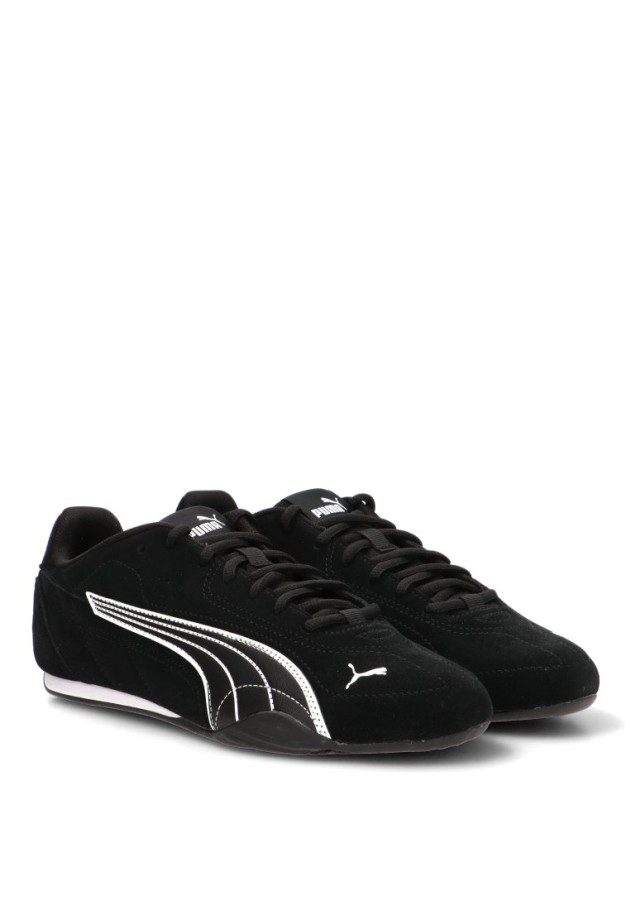 Deportivo casual de hombre PUMA 402681 en piel negra