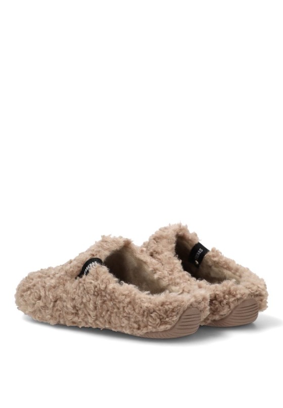 Zapatillas de casa camel de mujer VERBENAS YORK COURLY