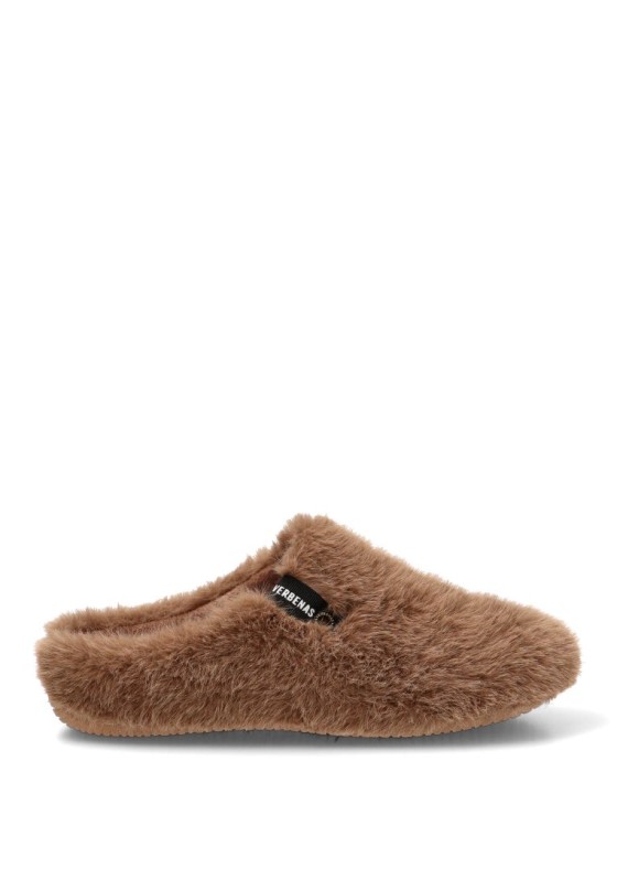 Zapatillas de casa camel de mujer VERBENAS YORK BUDAPEST