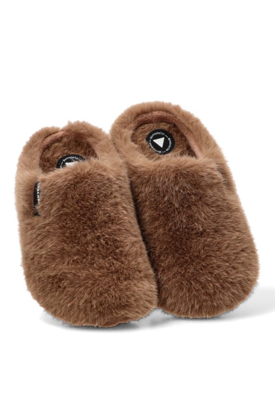 Zapatillas de casa camel de mujer VERBENAS YORK BUDAPEST