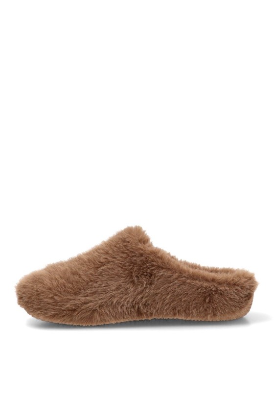 Zapatillas de casa camel de mujer VERBENAS YORK BUDAPEST