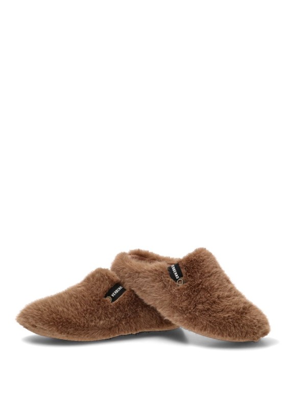 Zapatillas de casa camel de mujer VERBENAS YORK BUDAPEST