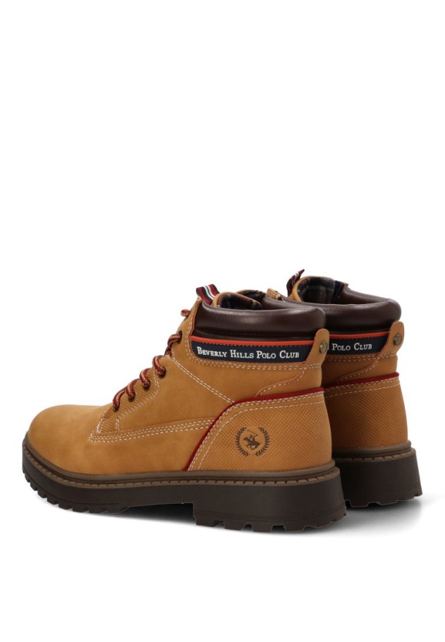 Botín beige de hombre BEVERLY HILLS POLO CLUB BHM621005