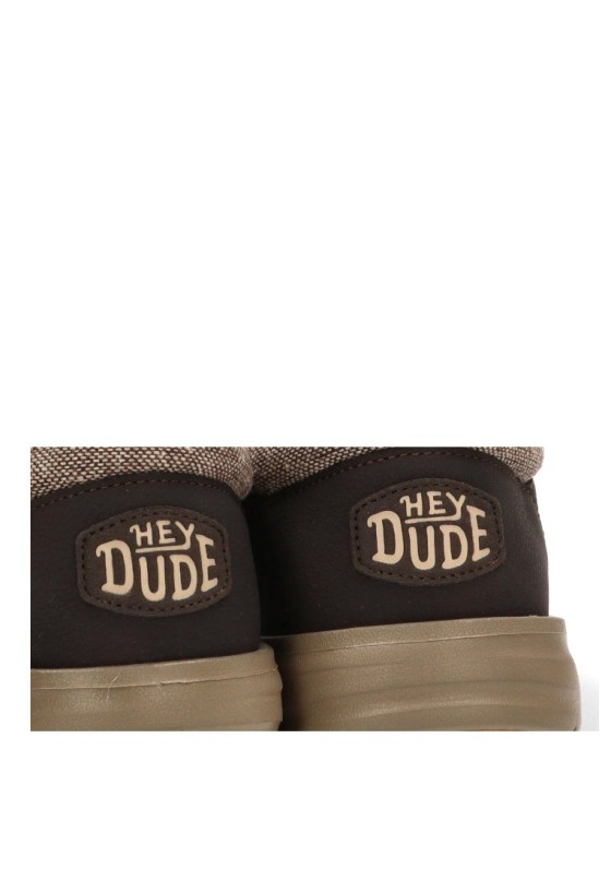Náutico Kiova mocasín marrón con suela plana de hombre DUDE 43352