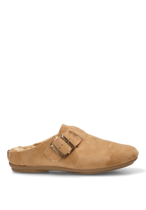 Zapatillas casa camel de mujer VULCA-BICHA 392