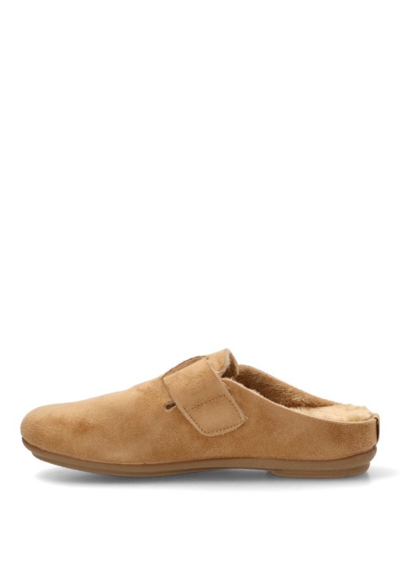 Zapatillas casa camel de mujer VULCA-BICHA 392