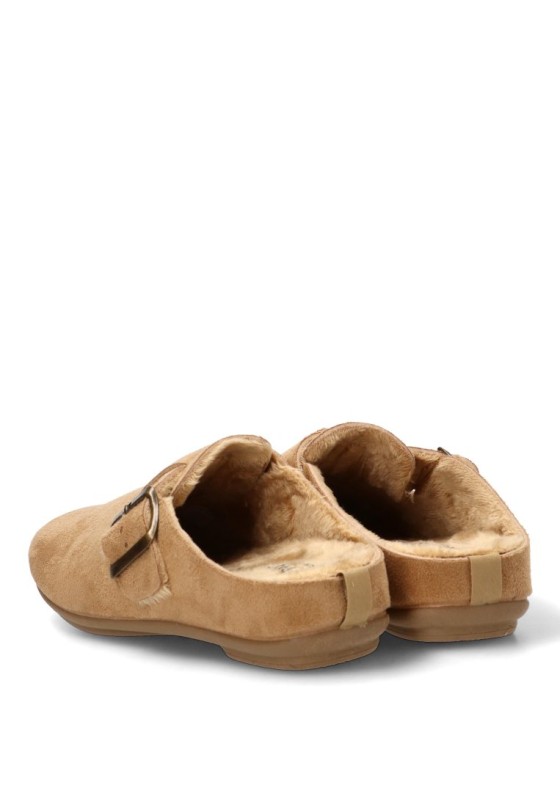 Zapatillas casa camel de mujer VULCA-BICHA 392