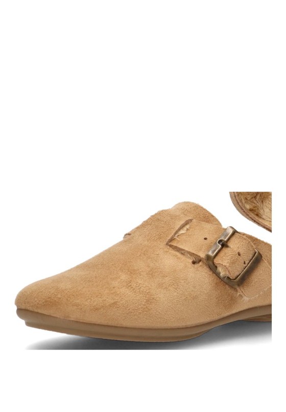 Zapatillas casa camel de mujer VULCA-BICHA 392