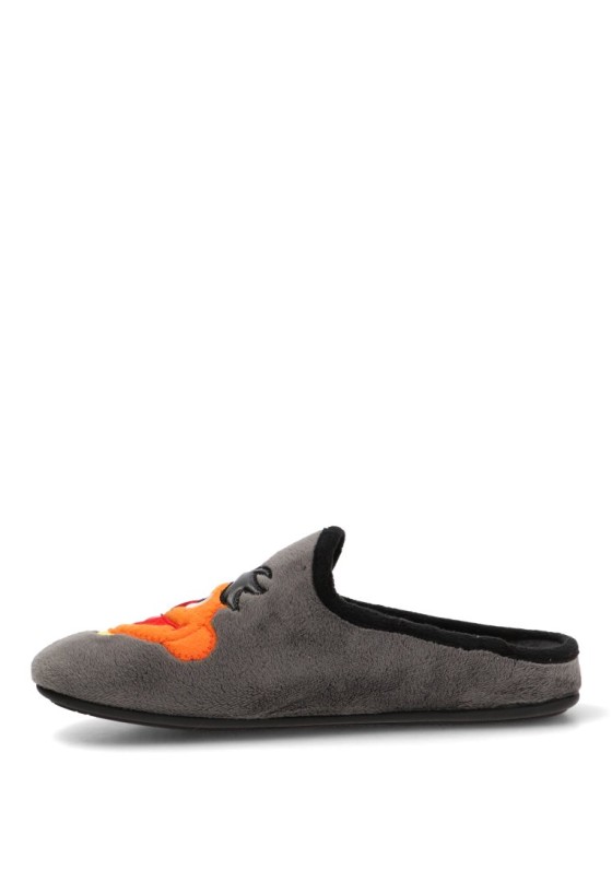 Zapatillas de casa 4817 para hombre VULCA-BICHA marrón textil