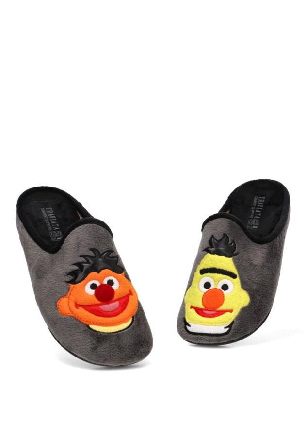 Zapatillas de casa 4817 para hombre VULCA-BICHA marrón textil