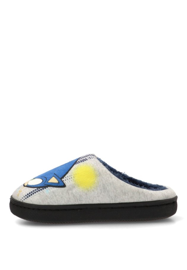 Zapatillas de casa gris para niño SUGI N9610130T