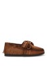 Mocasín de antelina camel para mujer ISTERIA 1283