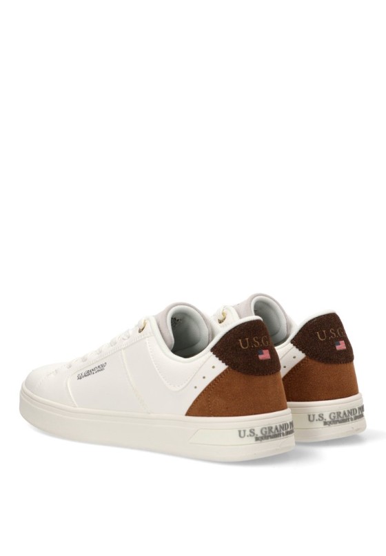 Deportivo blanco de hombre US GRAND POLO GPM23957L