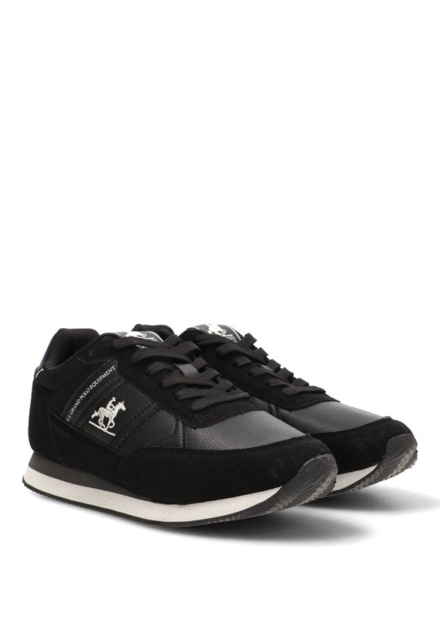 Deportivo negro de hombre US GRAND POLO GPM12163