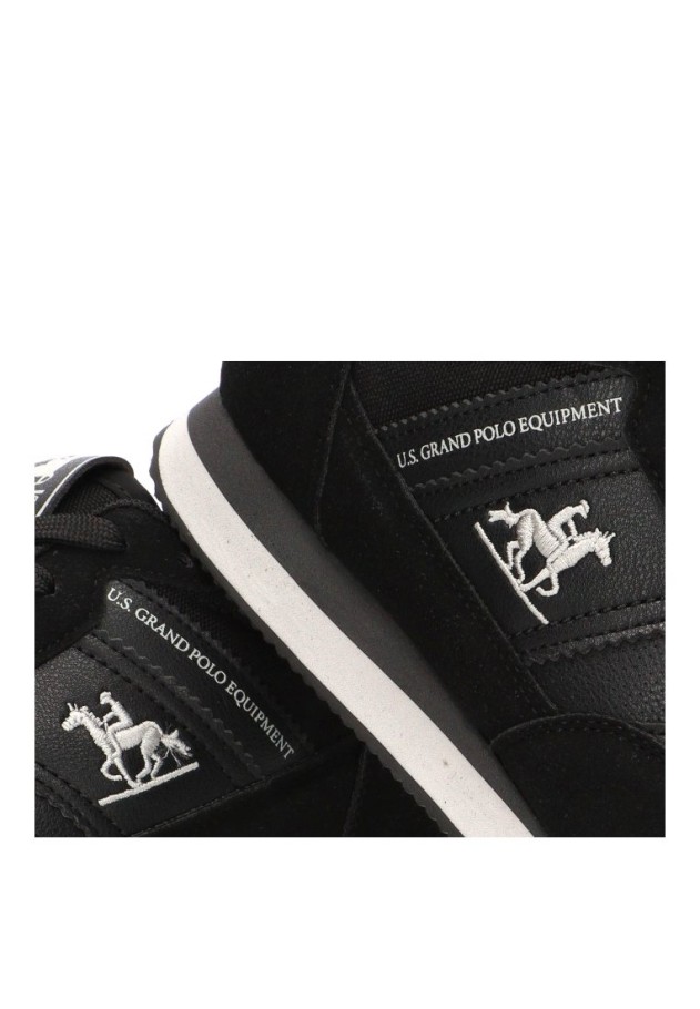Deportivo negro de hombre US GRAND POLO GPM12163