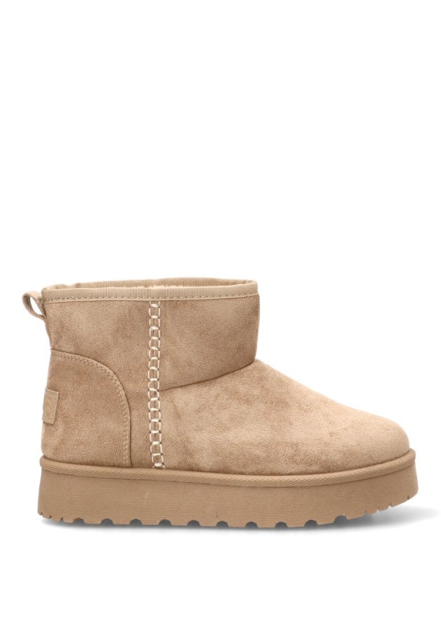 Botín beige de mujer Yulia 5002