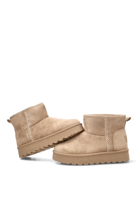 Botín beige de mujer Yulia 5002