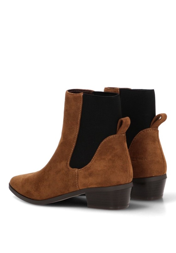Botín camel de mujer ETIKA 110562