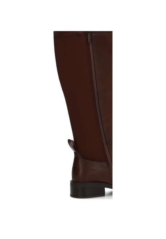 Bota con suela plana de mujer ETIKA 42416
