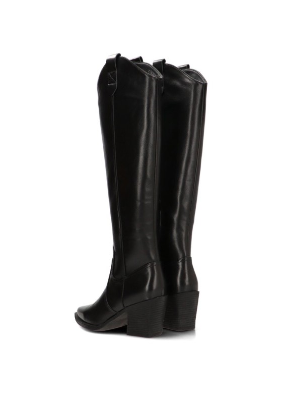 Bota campera negra de mujer ETIKA 110573