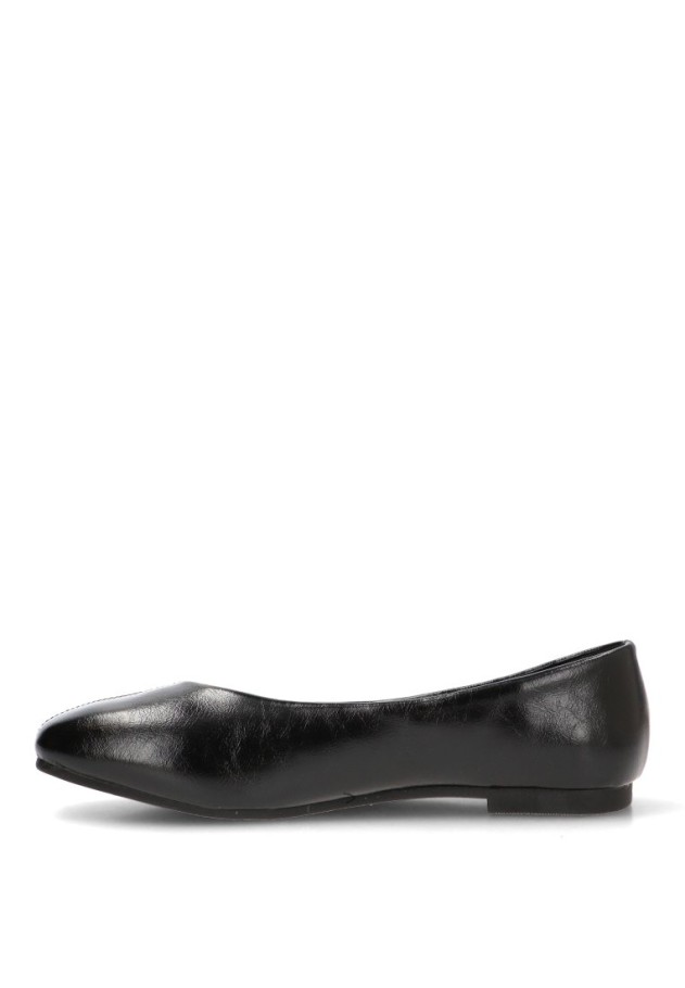 Bailarina negra con suela plana de mujer XTI 146404