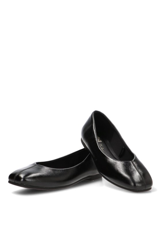 Bailarina negra con suela plana de mujer XTI 146404