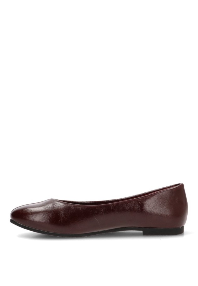 Bailarina burdeos con suela plana XTI 146404 para mujer
