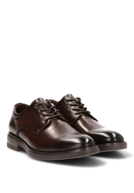 Bluchers XTI 146760 marrón sintético con suela plana para hombre