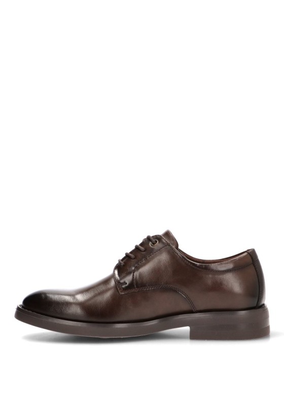 Bluchers XTI 146760 marrón sintético con suela plana para hombre