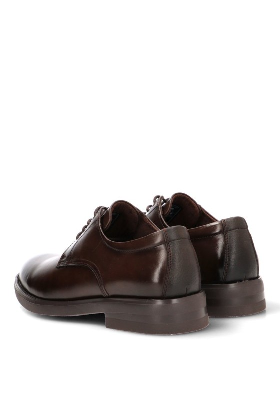 Bluchers XTI 146760 marrón sintético con suela plana para hombre